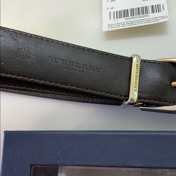 Authentic Burberry receipt, include it in picture, reversible leather belt - Picture 3 of 6